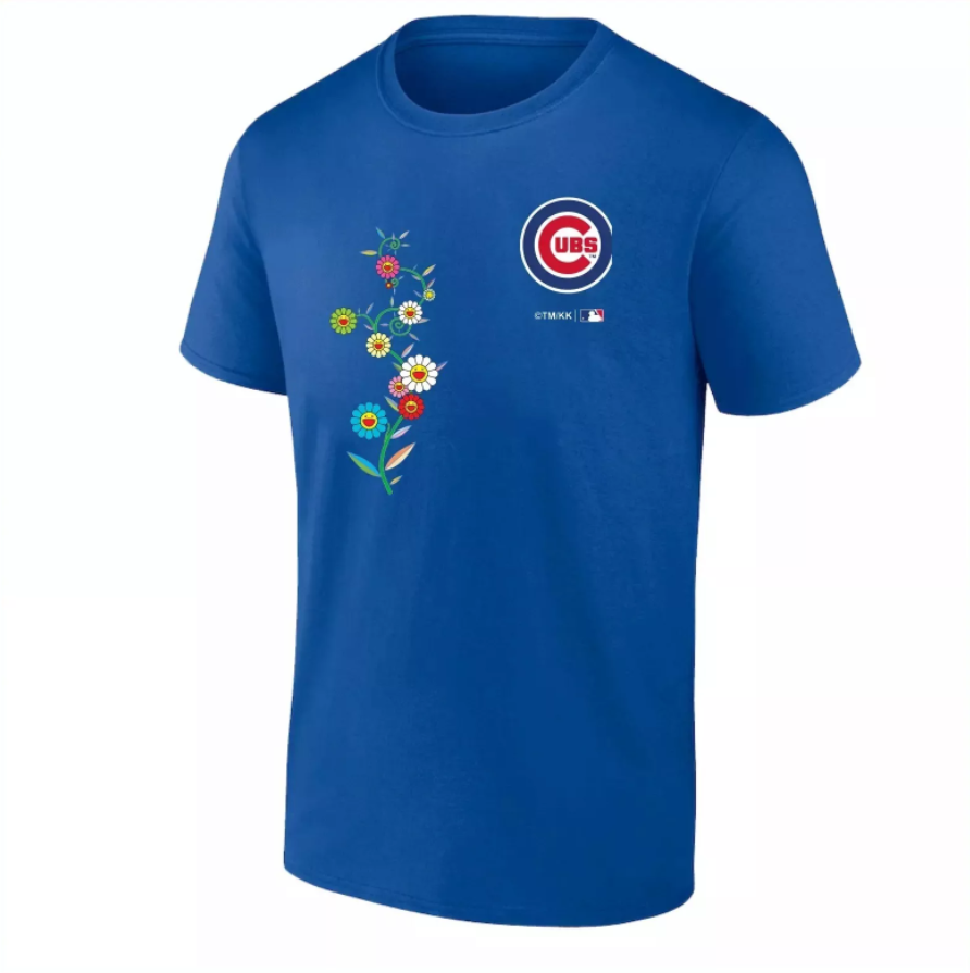 Men Chicago Cubs blank blue 2025 MLB T shirts style 2->mlb t-shirts->Sports Accessory